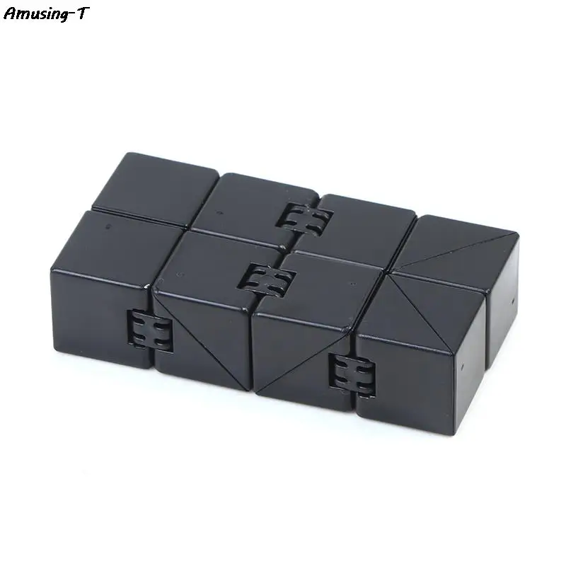 Adult Decompression Toy Infinity Magic Cube Puzzle Toys Relieve Stress Funny Hand Game Four Corner Maze Toys 1Pc