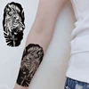 Waterproof Tattoo Stickers Body Small Arm Tattoo Stickers Animal Totem Men And Women Universal Tattoo Stickers Gift Decoration 4