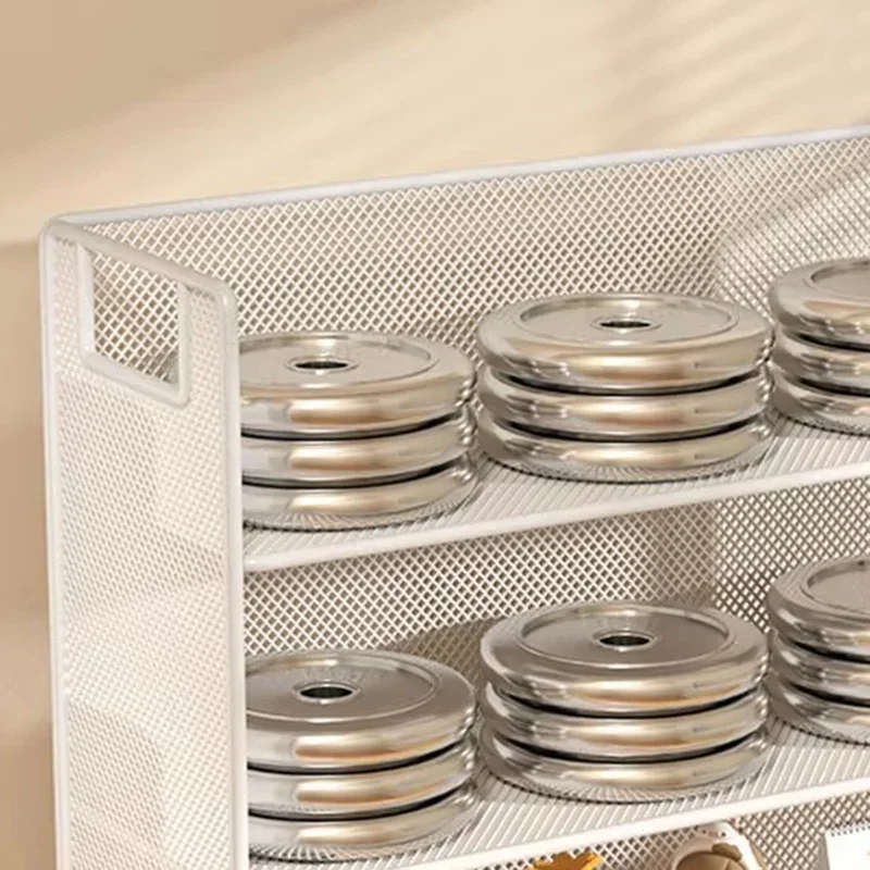 Desk Organizer Magazine Holder Vintage Iron Multilayer Bookcase Shelf Household Revistero Metal Furniture Offices