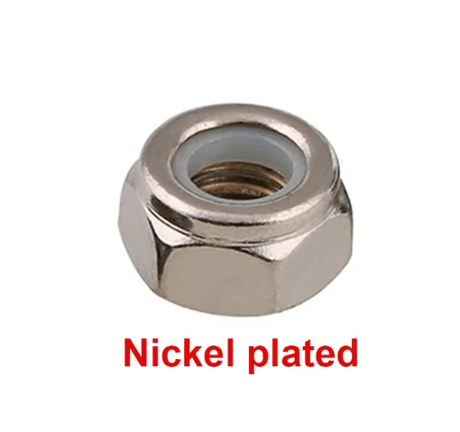 12-Piece M2 Flange Lock Nuts – Nylon Insert, Hex Style, For RC Cars & DIY Projects