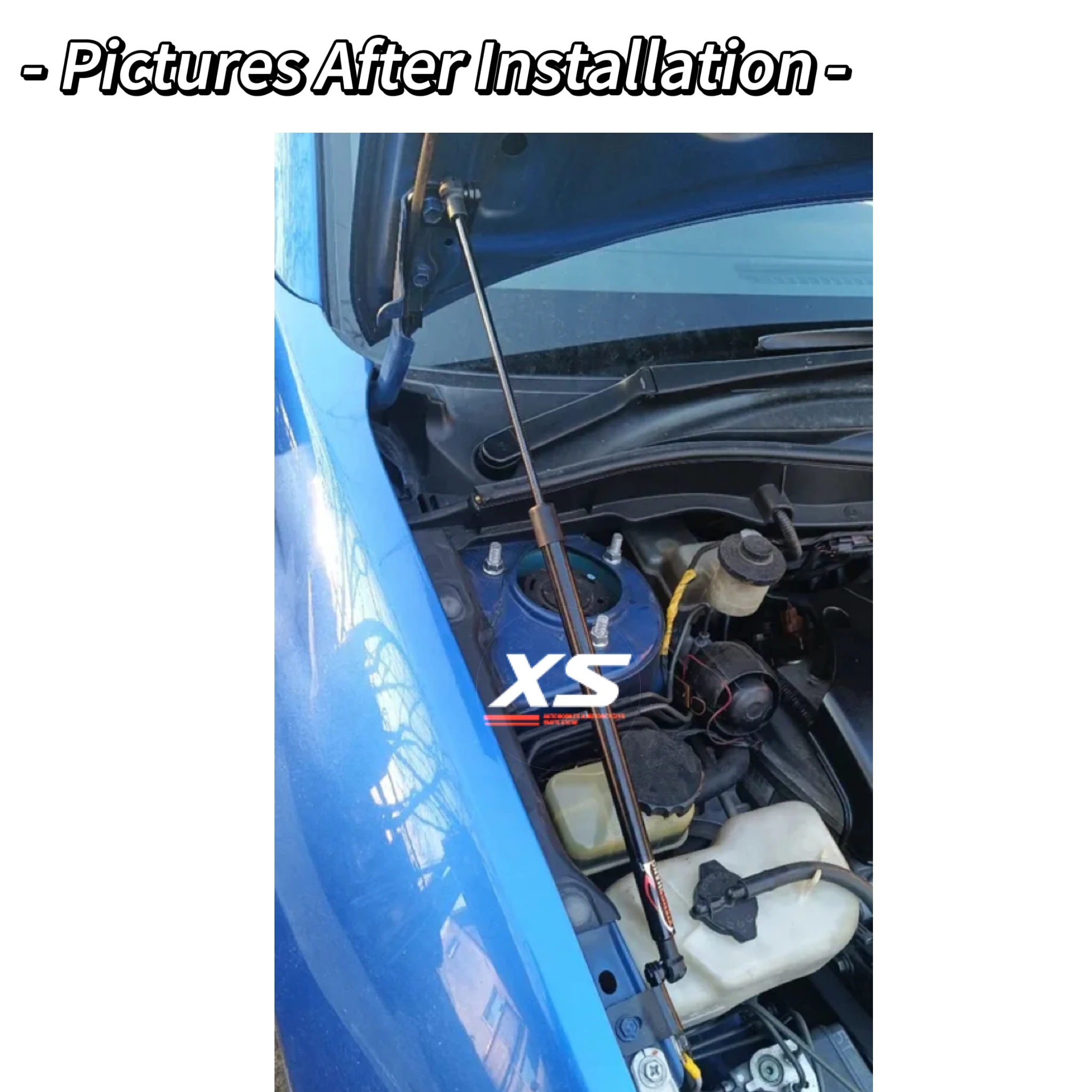 토요타 칼디나 T240 2002-2007용 후드 스트럿, 프론트 보닛 개조 쇼크 업소버 댐퍼 리프트 서포트 실린더 피스톤 프로프 로드