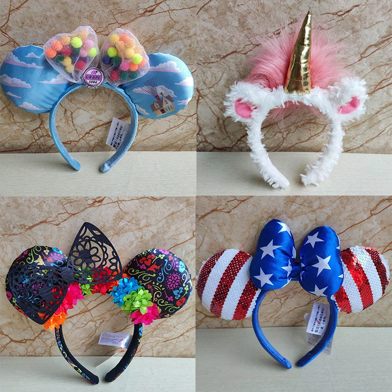 Hot Women Ear Headband Children Girls Adults Princess Hair Accessories Decoration Halloween Christmas 3D Hairband Band Universal