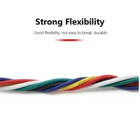 （5 Colors Mix Kit）UL1007 Wire PVC Insulation Tinned Copper Cable Stranded Electrical Line 30/28/26/24/22/20/18/16 AWG PCB Wire - Image 4