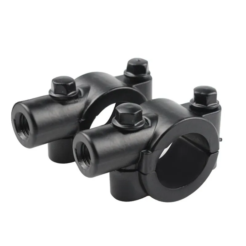 Mount Brackets Clamps Mirror Mount Clamp Rear View Mirror Holder Motorcycle Bike Handlebar Adaptor Holder 1pc 8mm 10mm motorcycle handle bar mirror