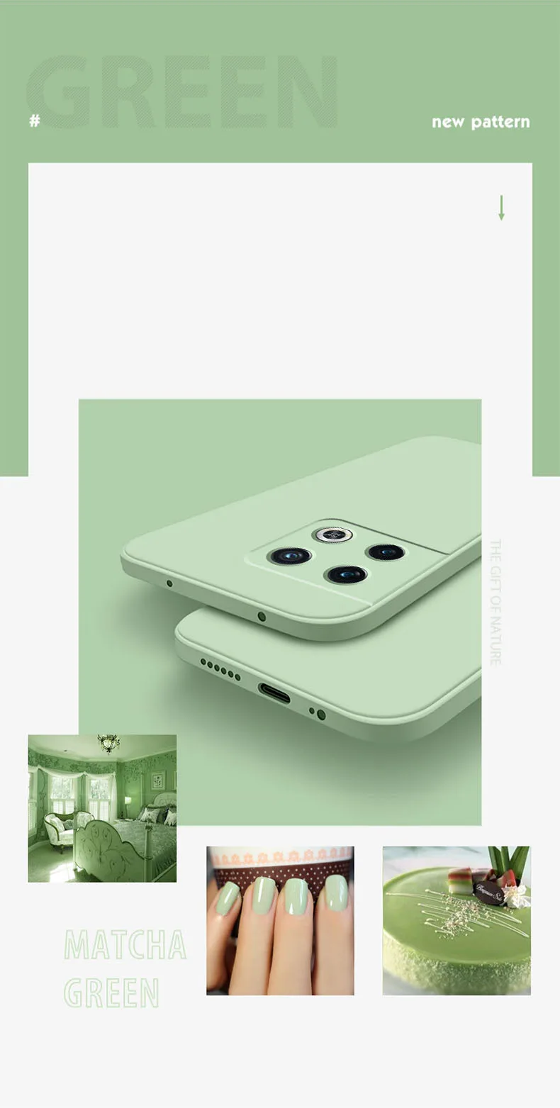 Husă de telefon din silicon lichid pentru oneplus moale_voghion.com