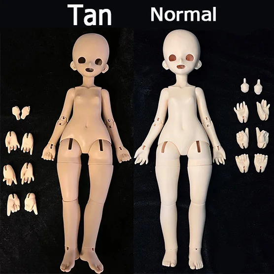 GaoshunBJD 1/4 CocoCat ACGN anime comic resin body mold for girls bodys DIY toy birthday present