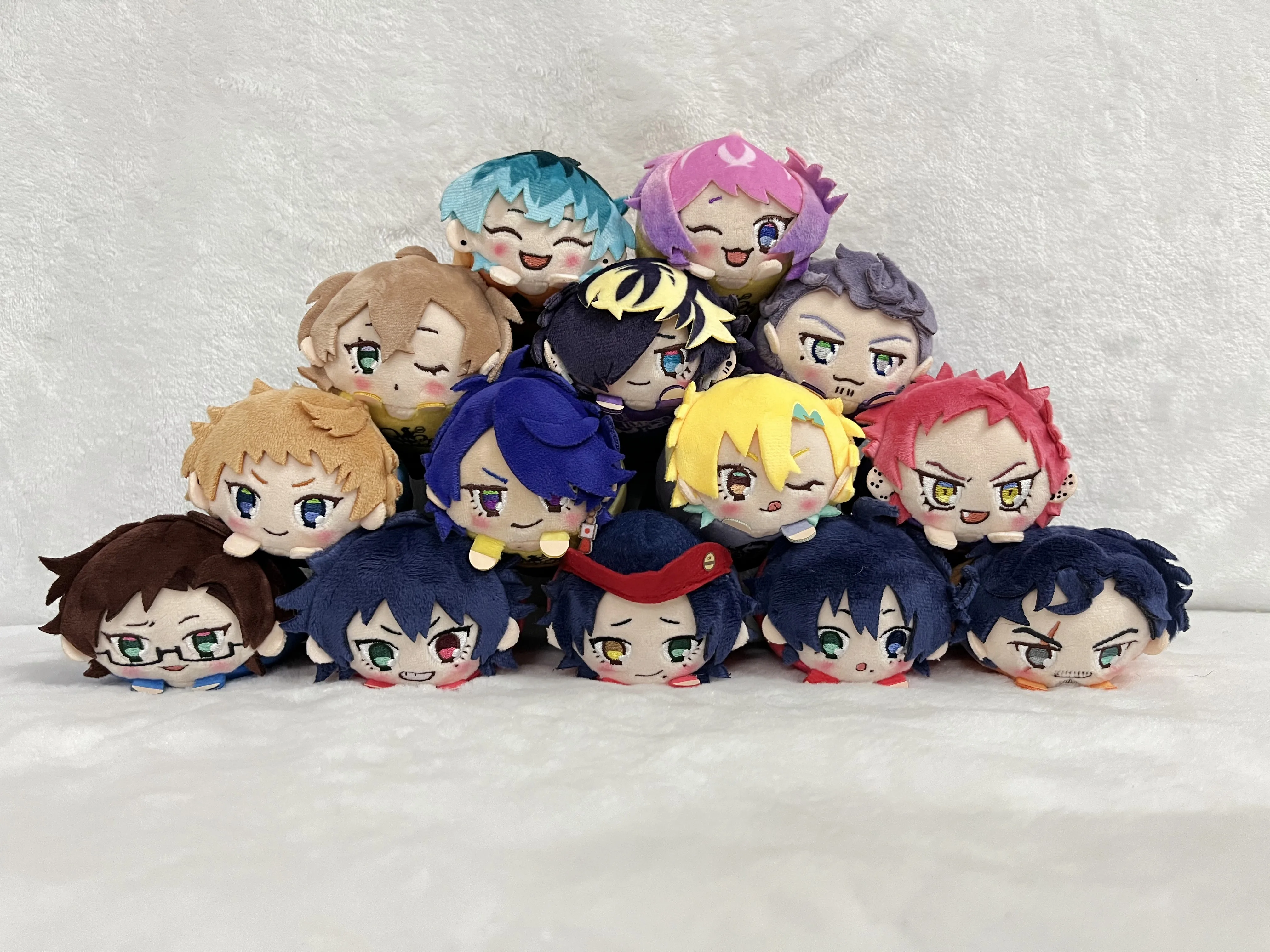 

2022 Hypnosis Mic -division Rap Battle Lying Down Plush Pendant DRB Aohitsugi Samatoki Nurude Sasara Kuko Harai Cotton Doll Toys