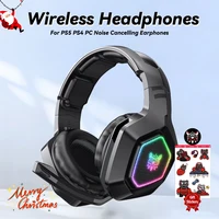ONIKUMA B100 Wireless Gaming Headset 2.4Ghz Wireless Earphones With Mic Low Latency Tri-mode Headset for PC PS5 Gamer 1