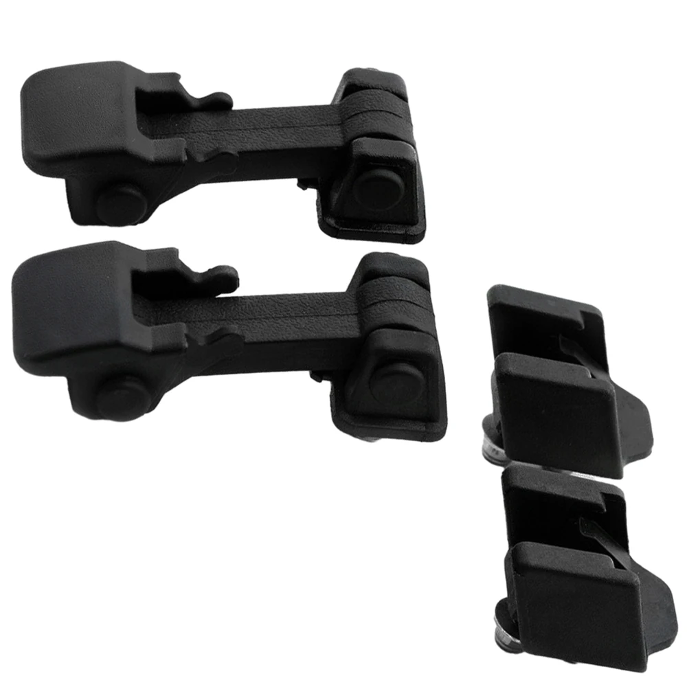 Schwarze Auto-Motorschloss-Haubenverriegelungsabdeckung für JEEP WRANGLER 1997–2006 TJ 1997–2006 55176636 AD – Detail 4