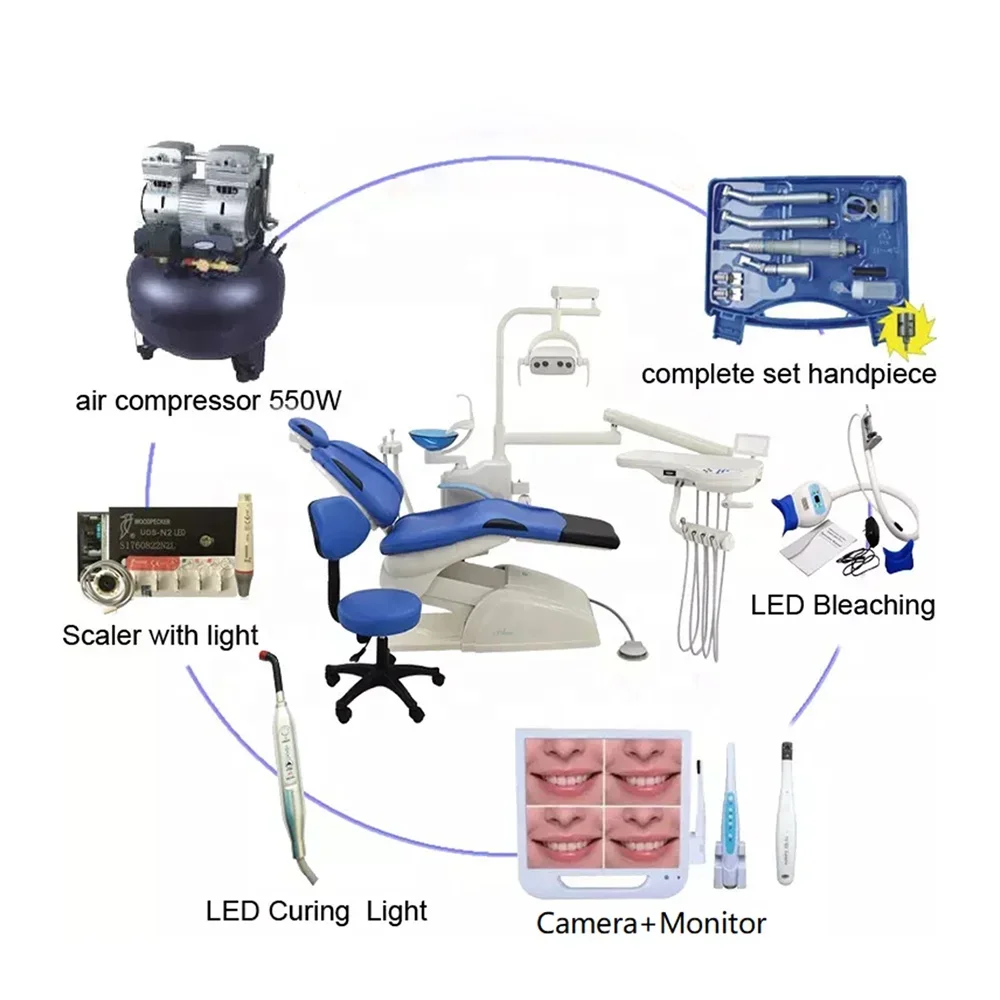

LTDC14 Dentistry Equipment Hospital Clinics Luxury Full Set Dentals Chair Unit