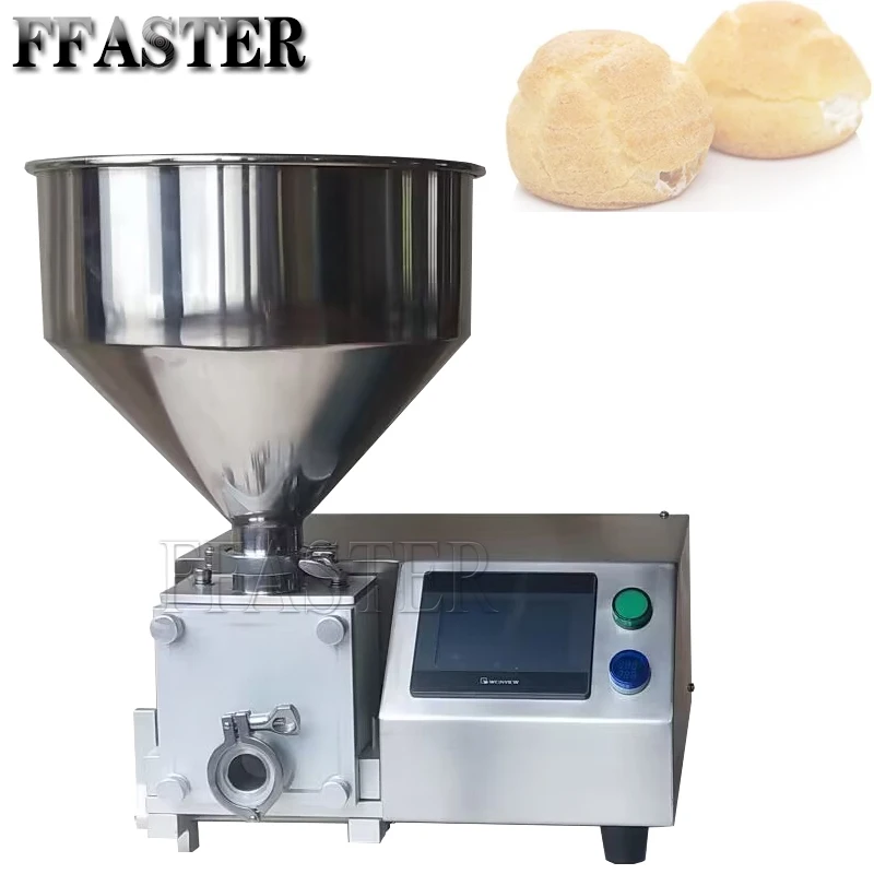 

Cake Cream Bread Injecting Maker Upgrade LCD Panel Chocolate Cream Puff Filling Machine