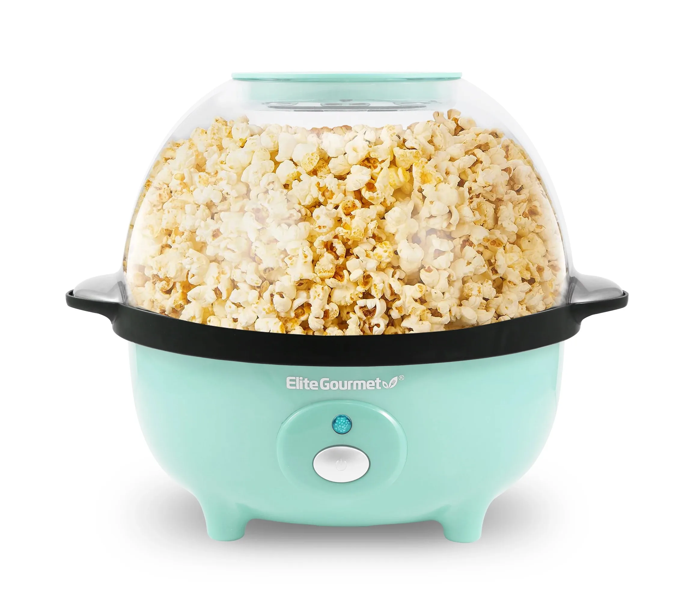 3Quart Popcorn Maker Non-stick Heating Plate Built-in Mixing System