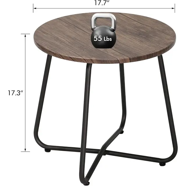 Outdoor Metal Side Table 3