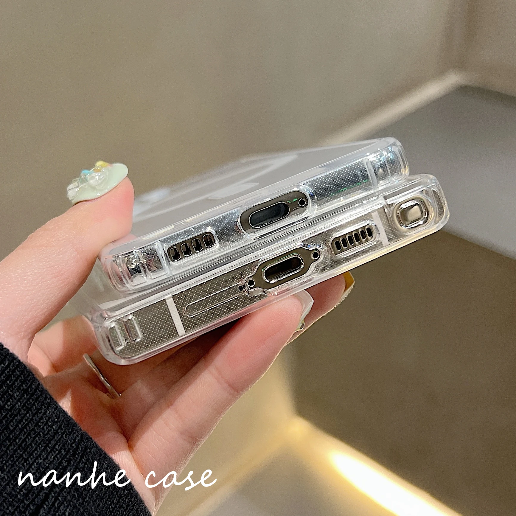 Transparent Magnetic Ultra Slim Magsafe Acrylic Phone Case