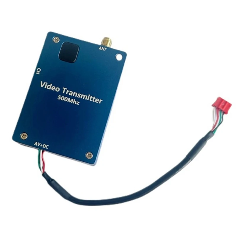 ABJX New 520Mhz 20Km FPV Video Transmitter 2W 8 Channels Analog Wireless Transmission