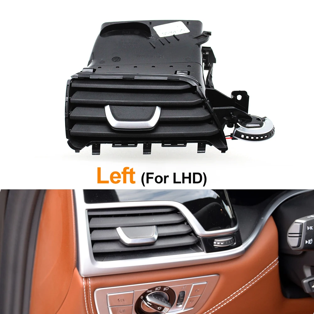 Grille De Sortie De Climatisation Avant Et Arrière Droit Pour BMW Série 7, Assemblage Pour G11, G12, 730i, 740i, Execute I, 2016-2022