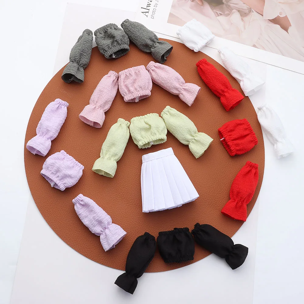 Fashion Doll DIY Dress-Up Set - Bodysuit, T-shirt, & Skirt Outfit