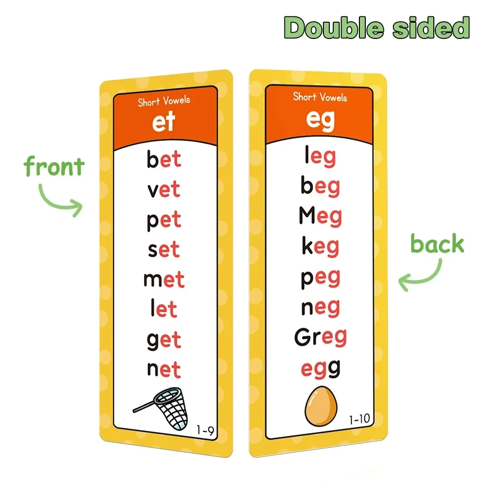Phonics Vocabulary Flashcards 3