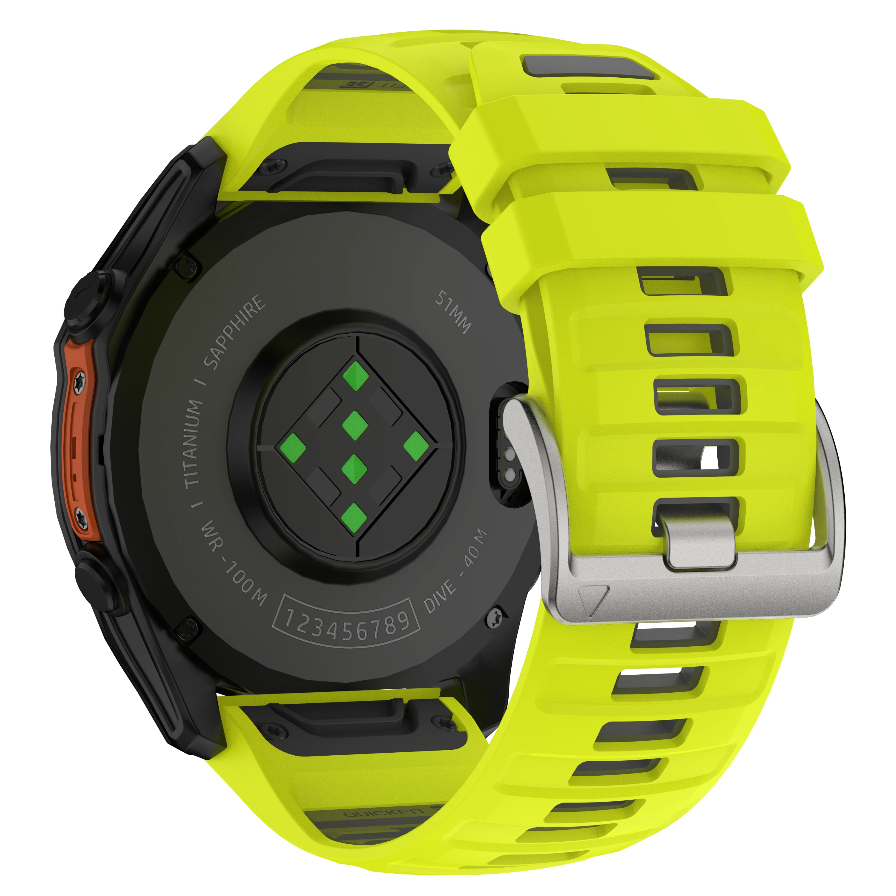 Versatile QuickFit Silicone Strap Bracelet - 22mm & 26mm Sizes