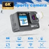 6K Action Camera 4K60FPS Dual Screen 30M Waterproof 170° 5X Zoom 6-Axis GYRO Video Sport Camera WiFi Action Camera for Vlog 1