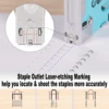 SHALL 3 In 1 Nail Gun DIY Furniture Construction Stapler Upholstery Staple Gun With 3000 Staples Home Decor Carpentry Tools 4
