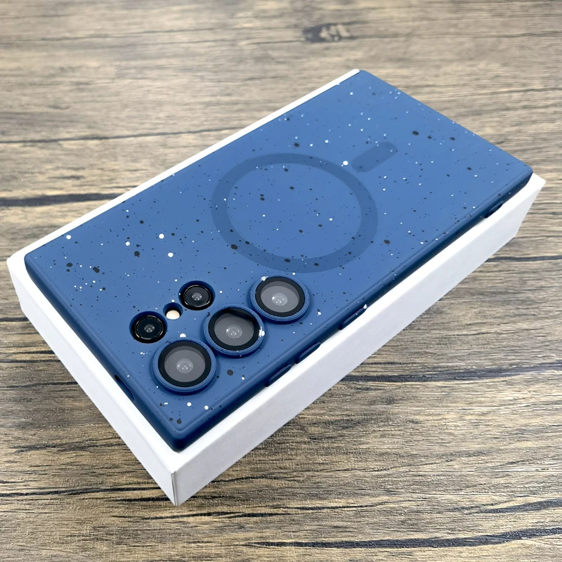 Premium Silicone Case with MagSafe Compatibility – Full Protection