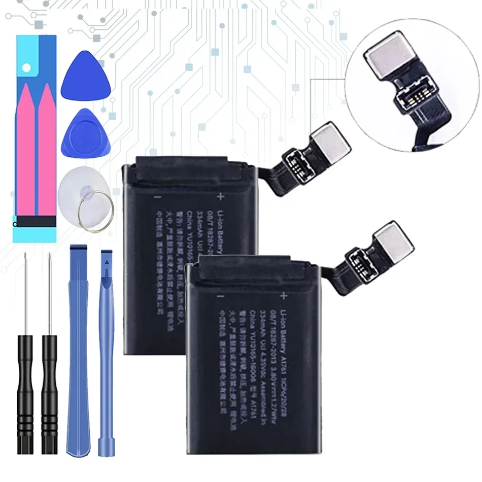 Batteria Per Apple Watch Series 2 3 4 5 S2 S3 S4 S5 Series2 Series3 Series4 Series5 38Mm 42Mm Gps Lte 40Mm 44Mm