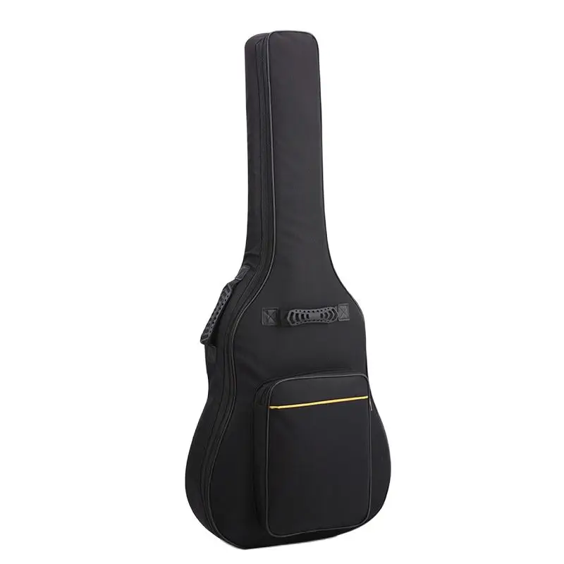 Acoustic Guitar Bag with Thick Padding and Water-Resistant Finish, Adjustable Shoulder Strap, and Dust-Proof Protection