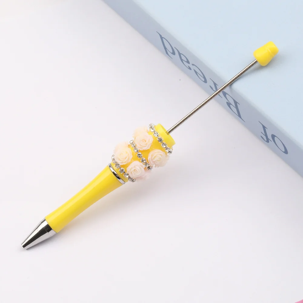 Cordial Design 20Pcs 19*144MM Jewelry Findings & Components/Beadable Pen Findings/Cute Plastic Pens/DIY Beaded Pen Accessories - cordial
