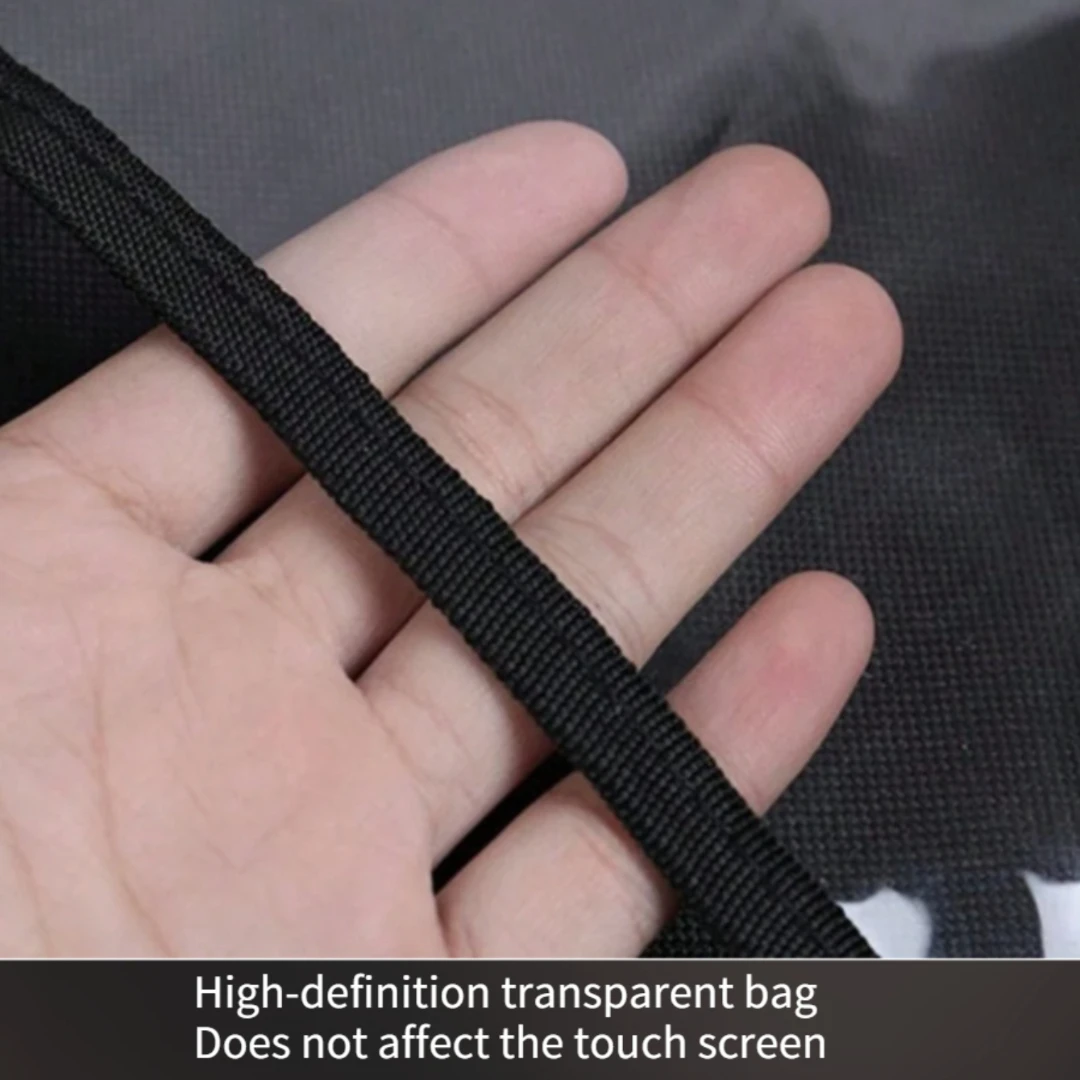 Car Storage Bag Seat Back Storage Bag Multi-function Black Hanging for Tablets, Snacks, Water Cups, Toys, etc.