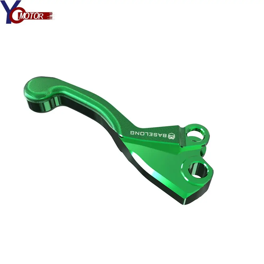 

Motorcycle Accessories Two Finger Shorty Brake Levers Force-saving Lever Aluminium For KAWASAKI KX80 KX100 1997 1998 1999 2000
