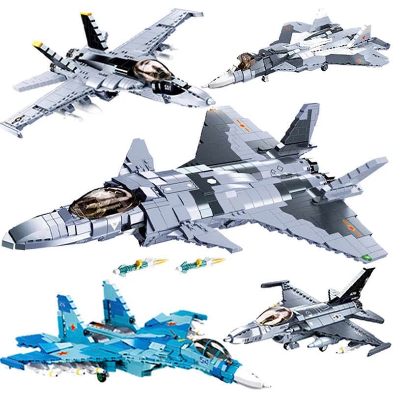 Sluban WW2 militar F-14 Su-27 F/A-18 arma de aire de combate