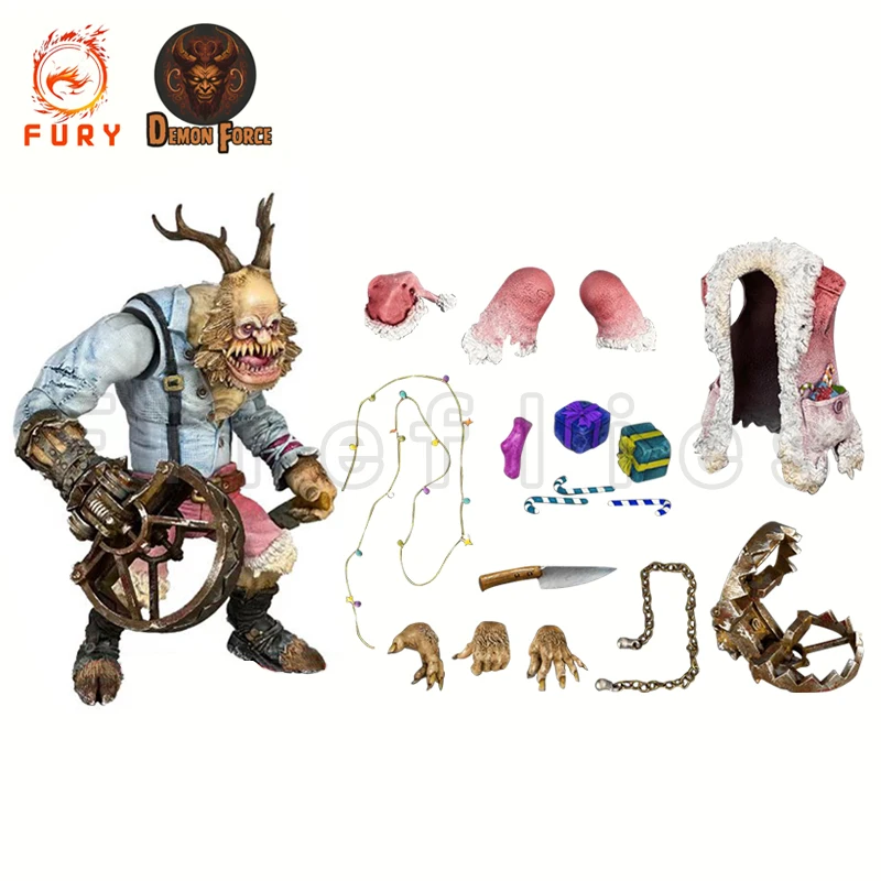 Fury Toys Devil Power KRYNN 1/12 アクションフィ Fury Toys 1/12 FDF002 Demon Force Wave 1 Devil Santa Frynn