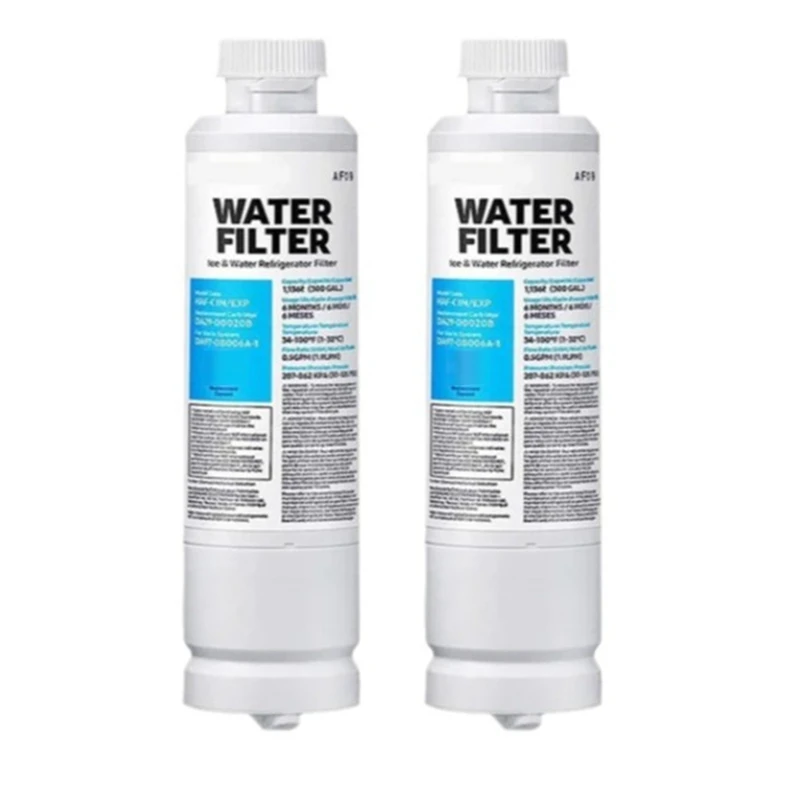 2 Pcs DA29-00020B Refrigerator Water Filter Refrigerator Filter 3 Layers Of Effective Filtration