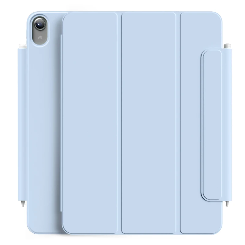 Powerful Magnetic Attachment Slim Trifold Stand Case