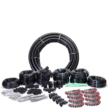 Complete UV-Resistant Drip Irrigation Kit for Garden & Balcony (Up to 280 Plants) 1