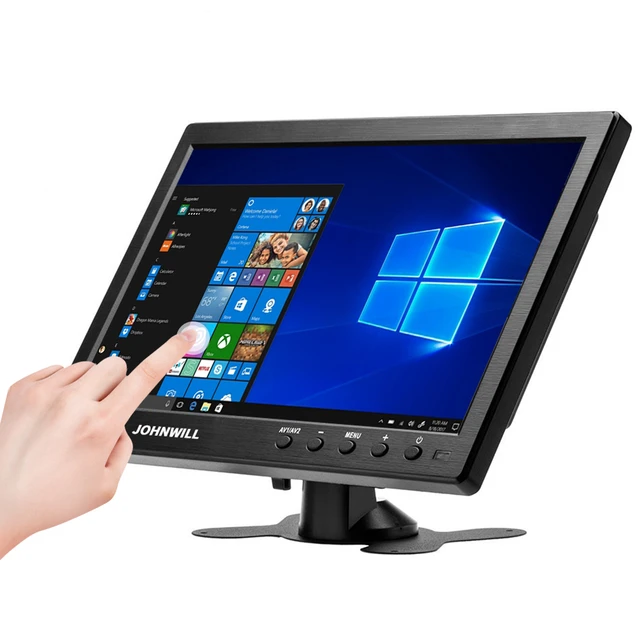 Écran tactile LCD 10.1 , 1920x1200 px, pour Raspberry Pi, PS3, PS4,  système XBOX360, CCTV, avec VGA, HDMI, BNC, USB - AliExpress