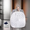 Portable Sauna set one Person Full Body at Home Spa Hat Tent Include 2L Steamer with Remote Control for Detox 2