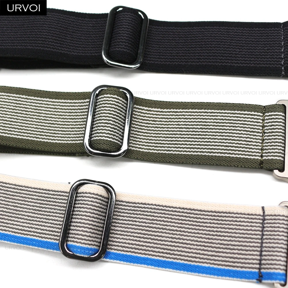 URVOI Elastic Nylon Loop Strap with Ring Closure