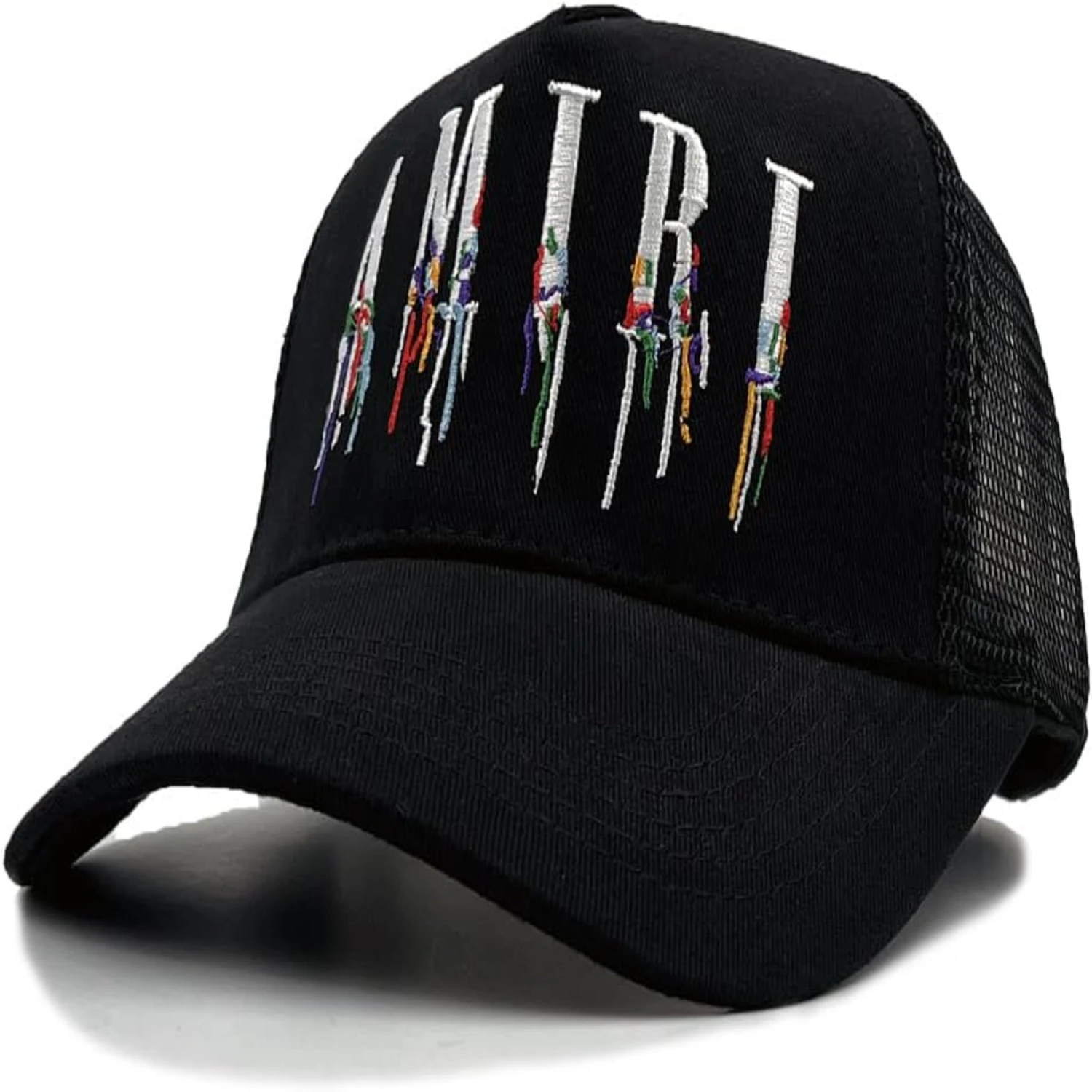Stay stylish, cool, and protected from the sun with this perfect embroidered mesh sun hat for men and women. Elevate your outfit