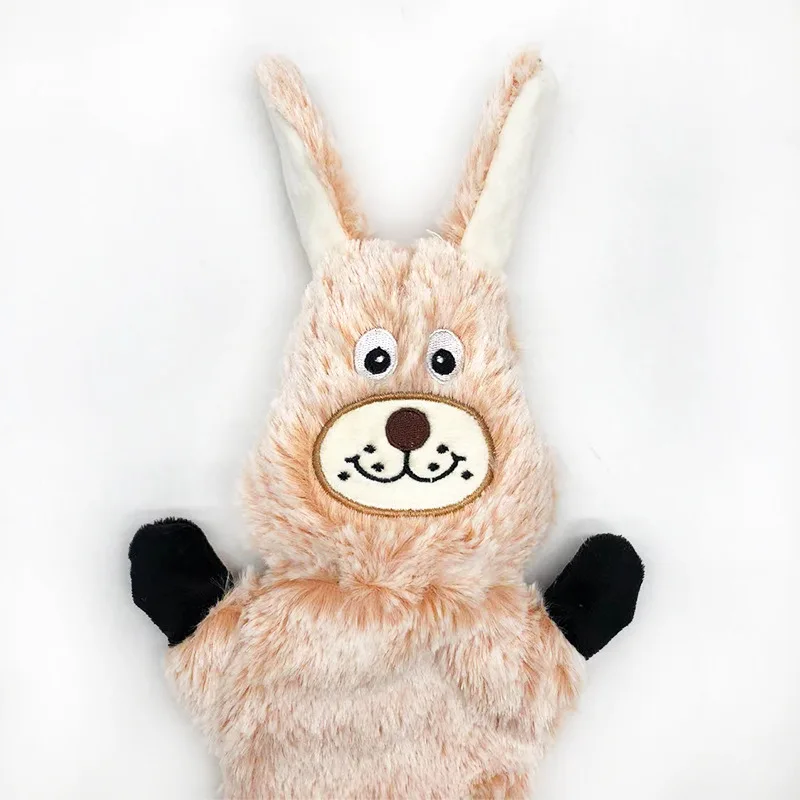 Durable Chew-Resistant Squeaky Plush Dog Toy - Interactive Teething and Training Aid