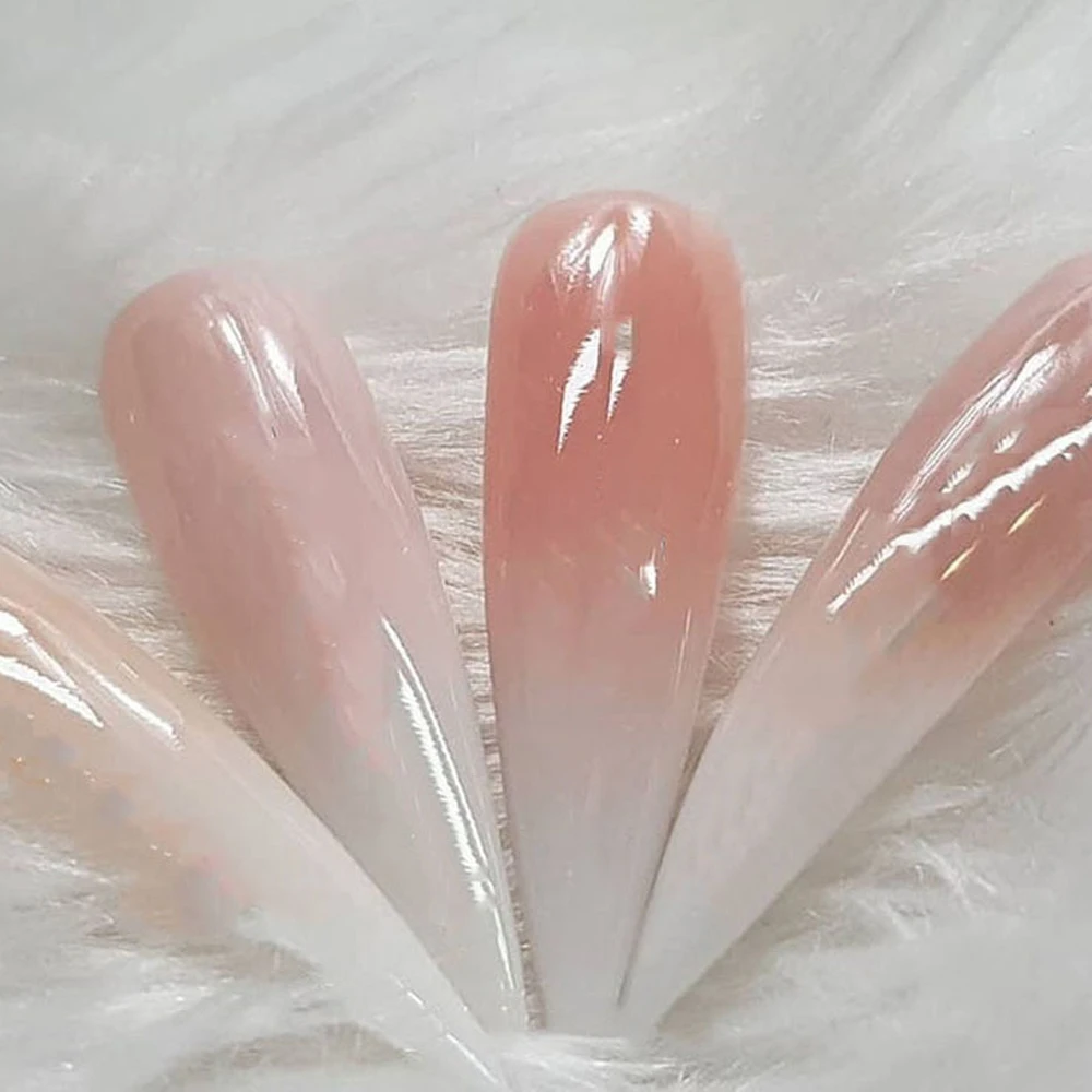 Nude Light Color Nail Acrylic Powder 50g/Pack 10Colors Crystal Pink Nails Design Extension/Dip/Engraving/Buliding Carving Powder nail powder acrylic nail powder