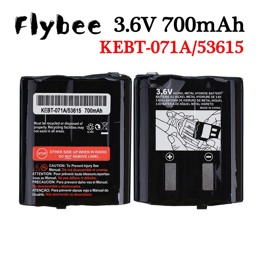 

2/4pcs 3.6V 700mAh Battery For MOTOROLA EM1000 EM1000R KEBT-071 KEBT-071A KEBT-071-B KEBT-071-C KEBT-071-D 53615 FV300 FV500