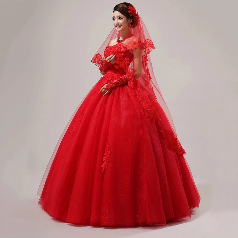 Red Lace Bridal Wedding Veil Apparel Wedding Veils Red Wedding Veil