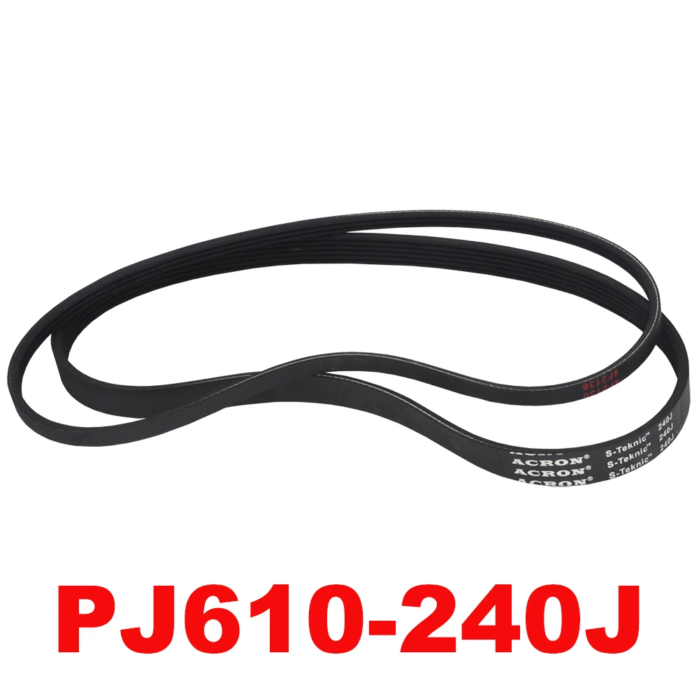 240J PJ610 cinghia trapezoidale 3/4/5/6/7/8 nervature per cinghia dentata trasmissione motore modello RC