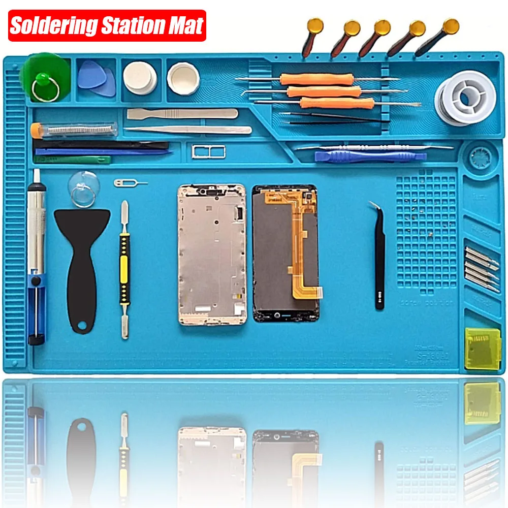 Soldering Mat Silicone Work Electronics Electronic Soldering Station Mat Aliexpress
