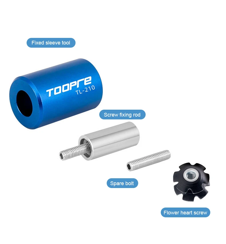 Description Picture 4 of itemBicycle Front Fork Star Nut Fitting Tool MTB Bike Steerer Tube Headset Components Tool Maintenance