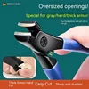 Large Opening Nail Clipper for Thick Hard Toenails,Ergonomic Blue Handle,25°Beveled Blade,Durable Stainless Steel Construction
