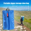 Outdoor Storage Bag Portable Zipper Storage Pouch Lightweight Waterproof Convenient Hanging Shoes Clothes Container 3