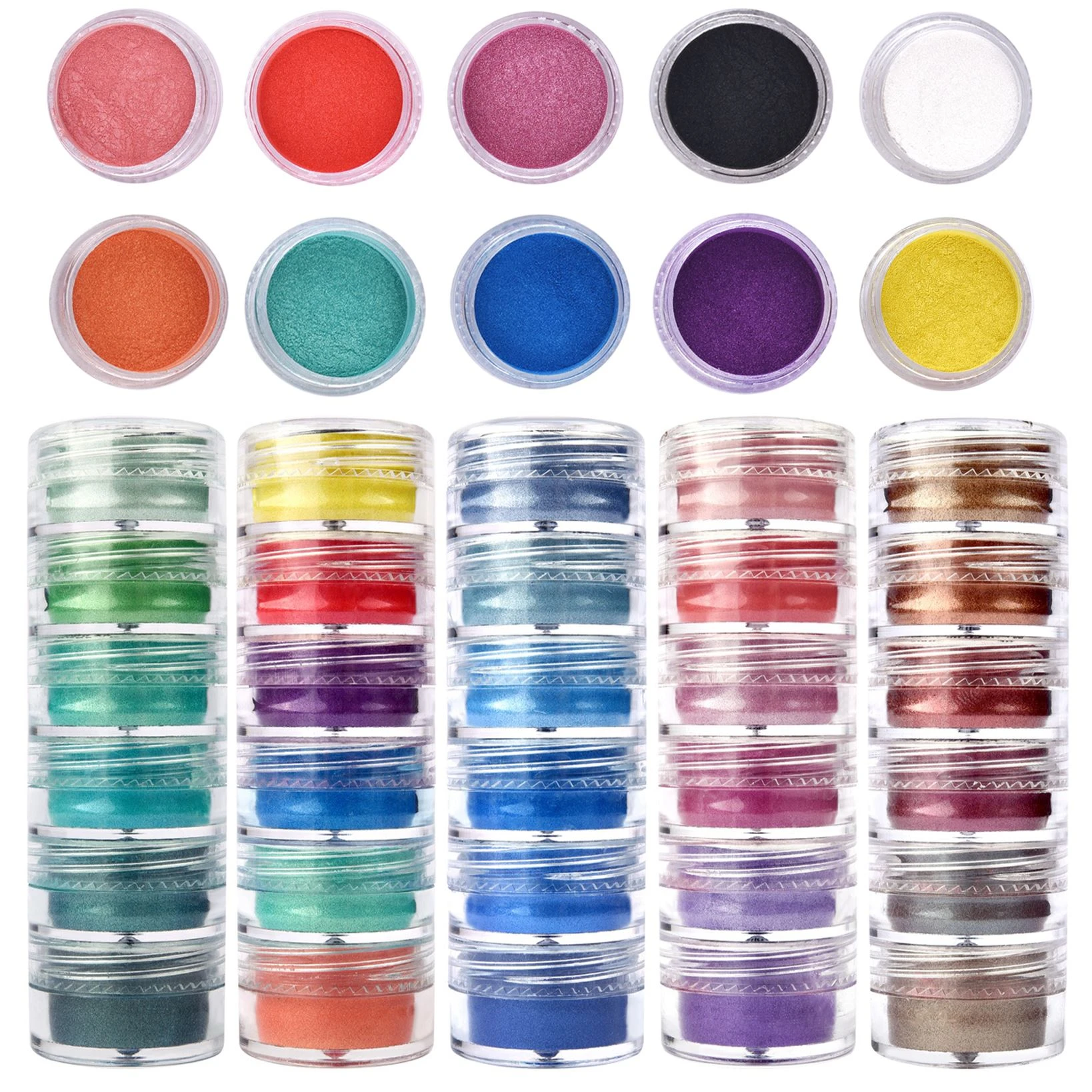 getuigenis Verdraaiing getrouwd 6 Kleuren/Set Parel Poeder Pigment Hars Kleurstof Dye Parelmoer Poeder Diy  Epoxyhars Pigment Sieraden Maken Levert| | - AliExpress